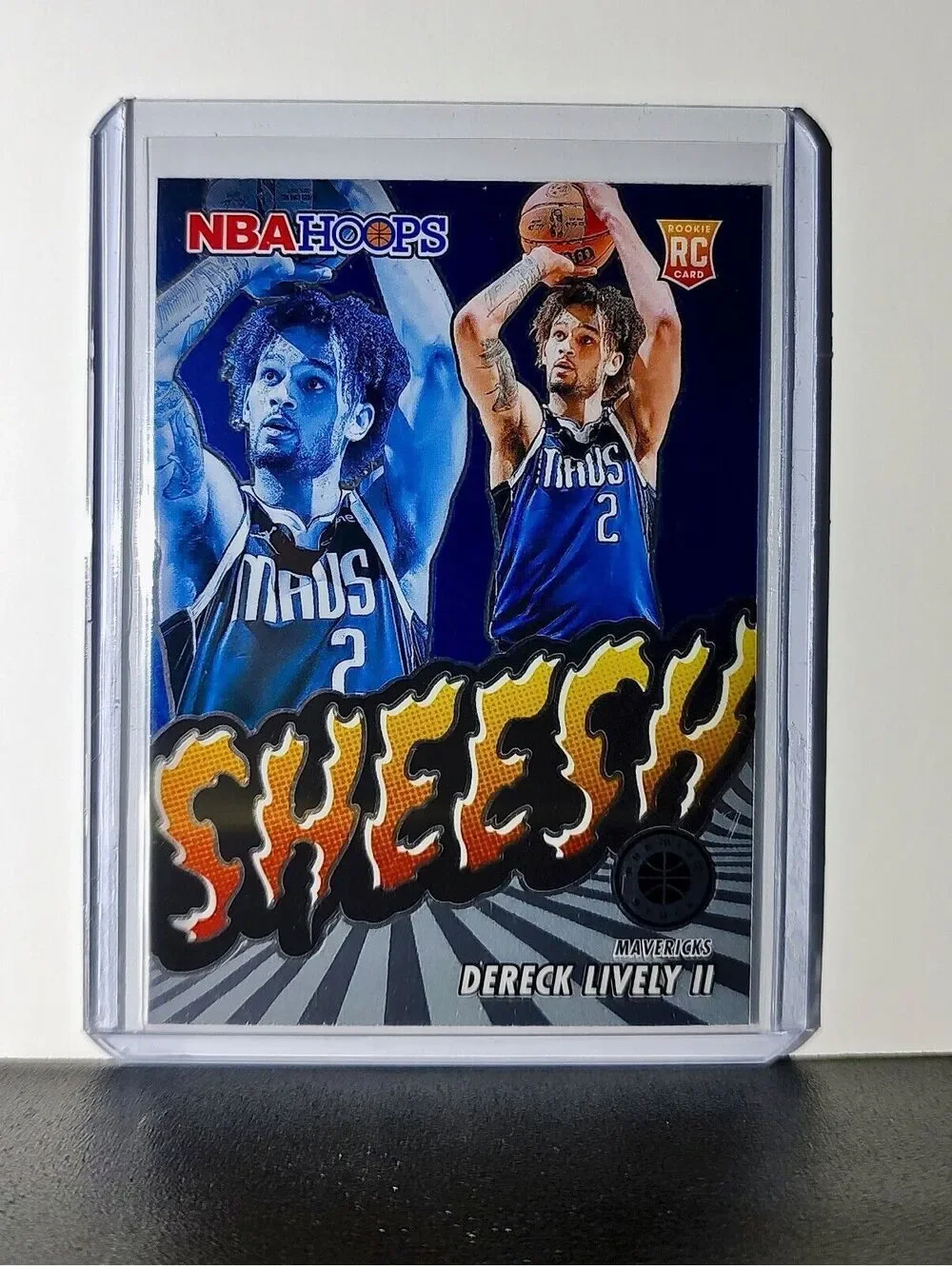 Dereck Lively II 2023-24 Panini Premium Stock NBA Hoops SHEESH #13 Rookie Card